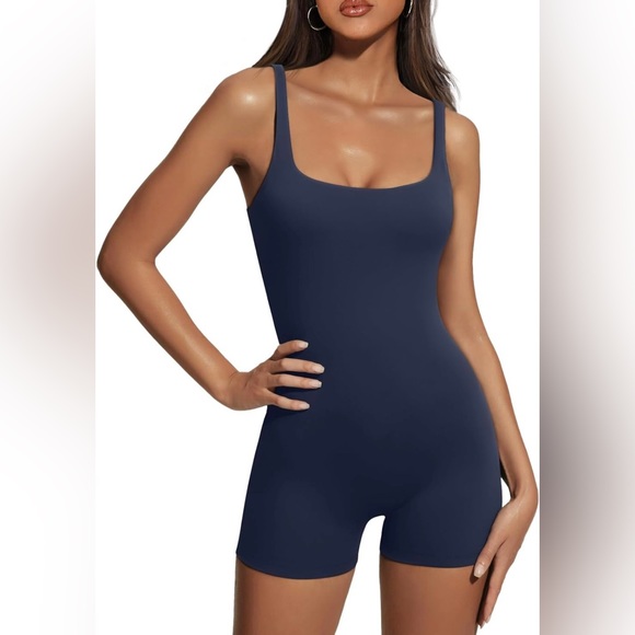 Jumpsuits Unitard Bodysuits One Piece Shorts - Picture 1 of 5